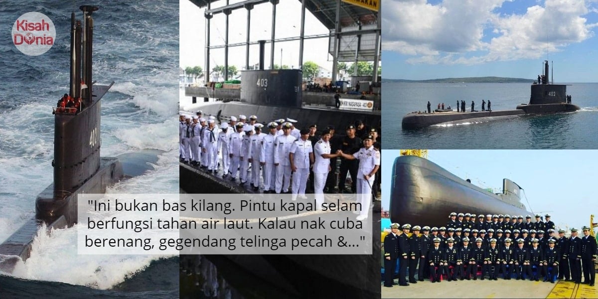 Netizen Soal Kenapa Tak Keluar Ikut Pintu Kecemasan Kapal Selam? Ini Jawapannya 6