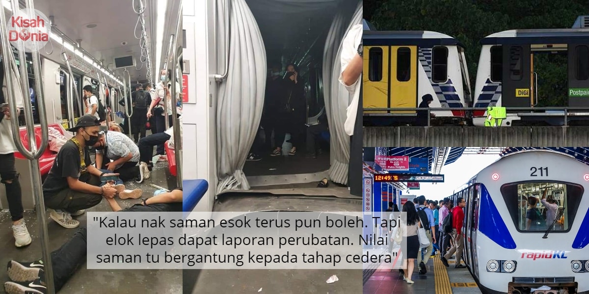 Nahas LRT Kelana Jaya Bertembung, Boleh Ke Penumpang Cedera Saman Pemilik LRT? 2