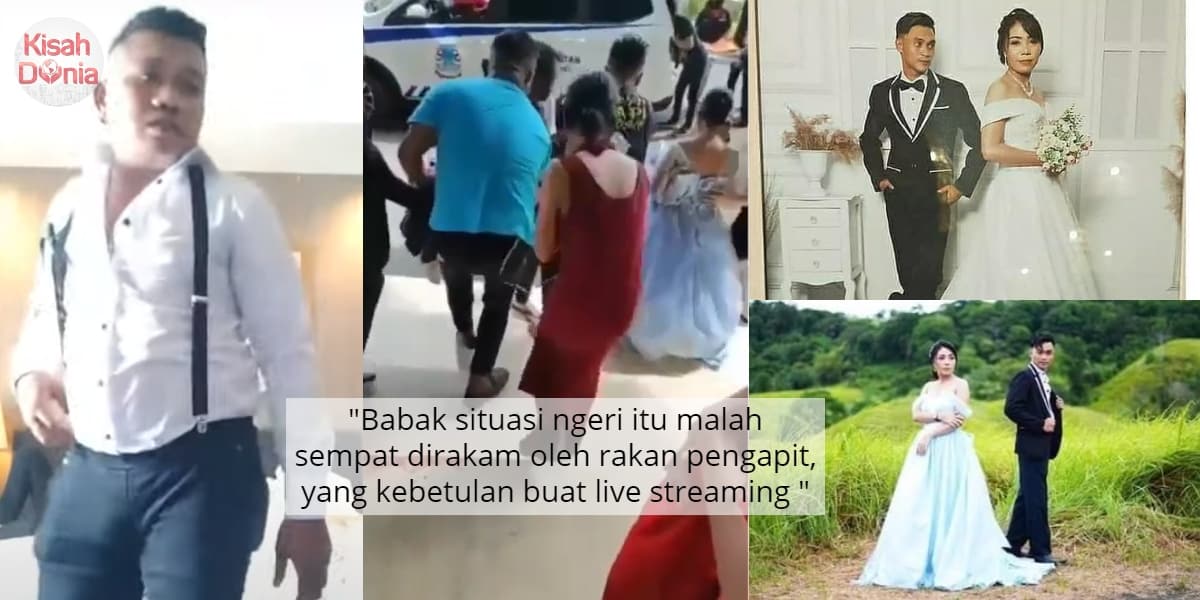 [VIDEO] Tragedi Sebelum Nikah, Pengantin Tiba-Tiba Lari Terjun Tingkap Hotel 8