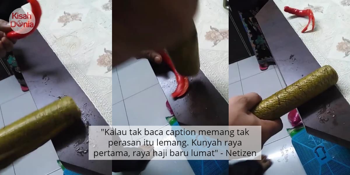 [VIDEO] Terhibur Muka Suami Fokus Bertungku, Gigih Hilangkan Perit Rengat Bini