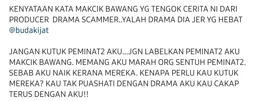 Drama RASN Cuma Level Mak Cik Bawang, Penerbit Terkilan Dakwaan Pengarah Nur?