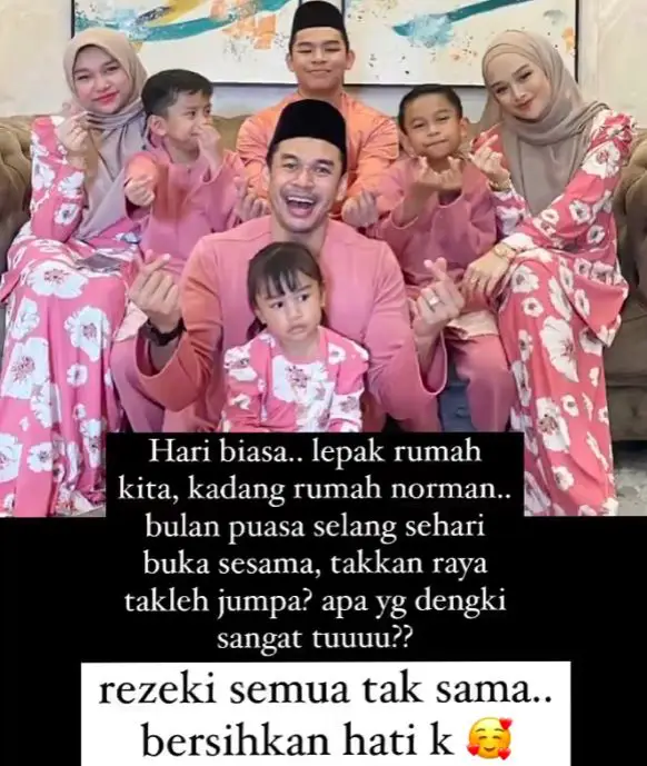 Sambut Raya Tapi Keluarga Tak Sebumbung? Neelofa & Norman Hakim Dipanggil Polis