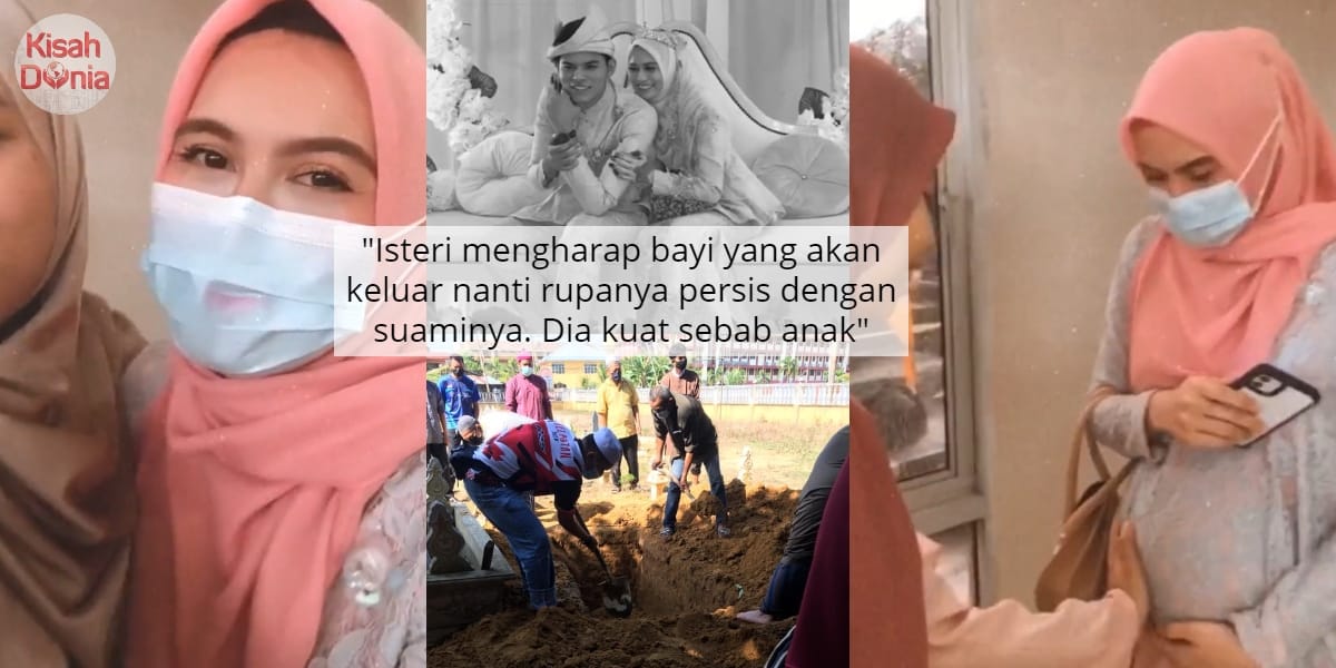 [VIDEO] Setahun Kahwin, Suami Dijemput Ajal Ketika Isteri Sarat Hamil 7 Bulan 6
