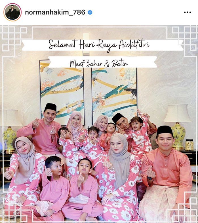 Sambut Raya Tapi Keluarga Tak Sebumbung? Neelofa & Norman Hakim Dipanggil Polis