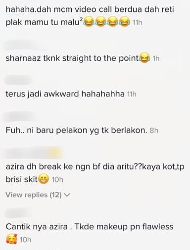 Muka Sharnaaz Merah Padam, Shukri Yahaya Bagi Chance ‘Live’ Berdua Dengan Azira