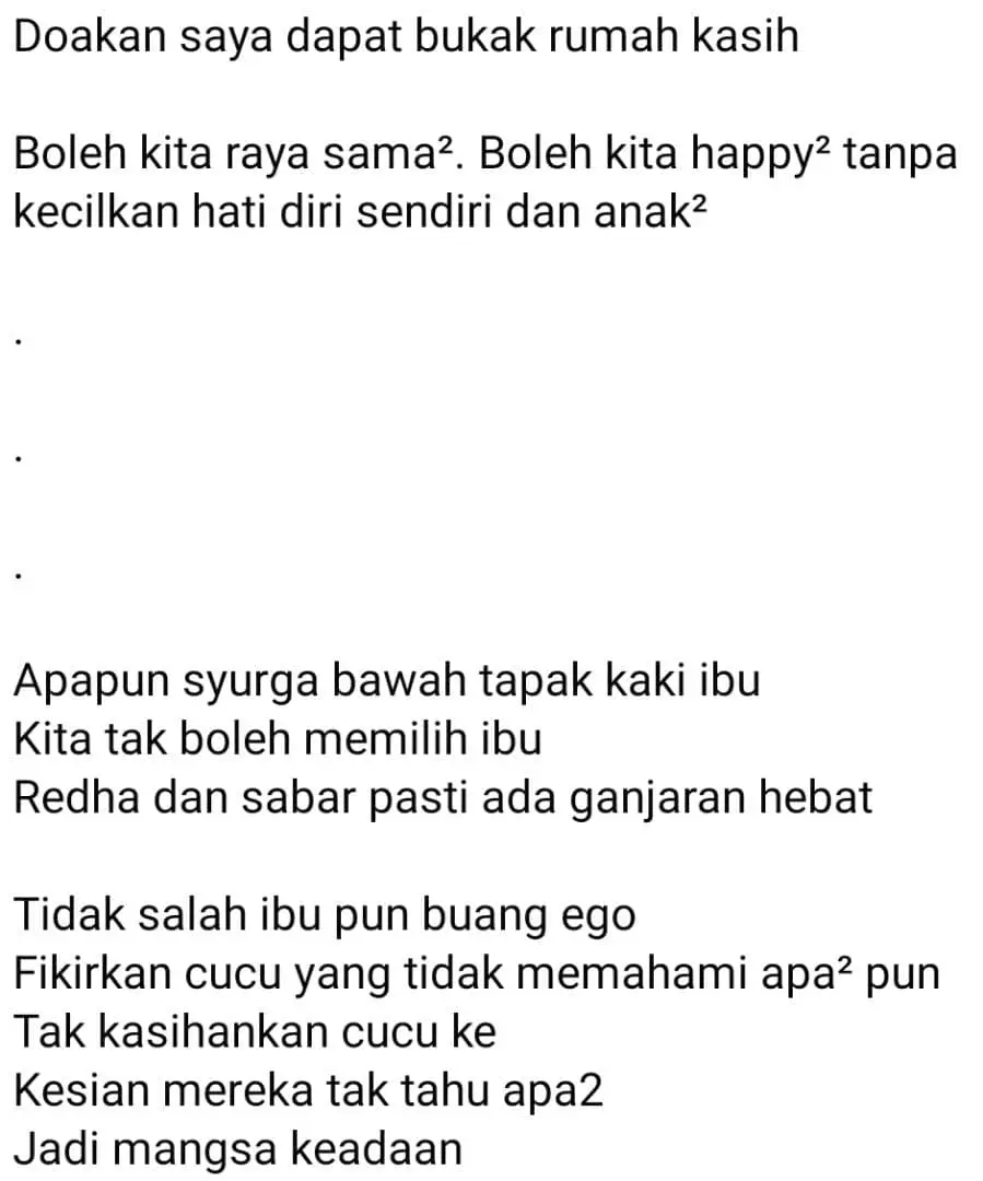 Anak Miskin Dipandang Seperti Kain Buruk, Ibu Jenis ‘Pilih Kasih’ Memang Wujud