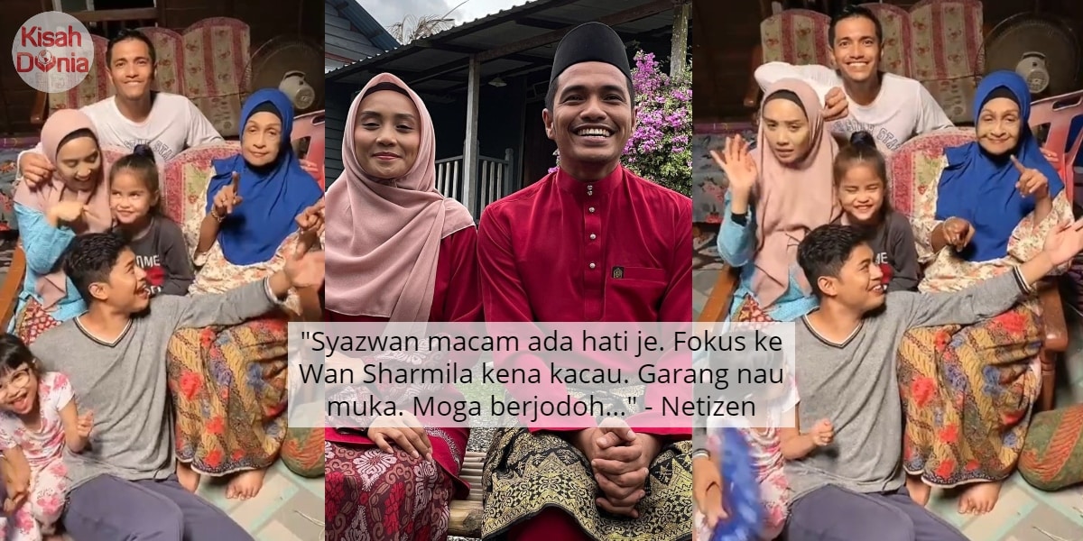 Diusik Ketika Joget, Wan Sharmila Buat Muka ‘Menyampah’ Dengan Syazwan Zulkifly