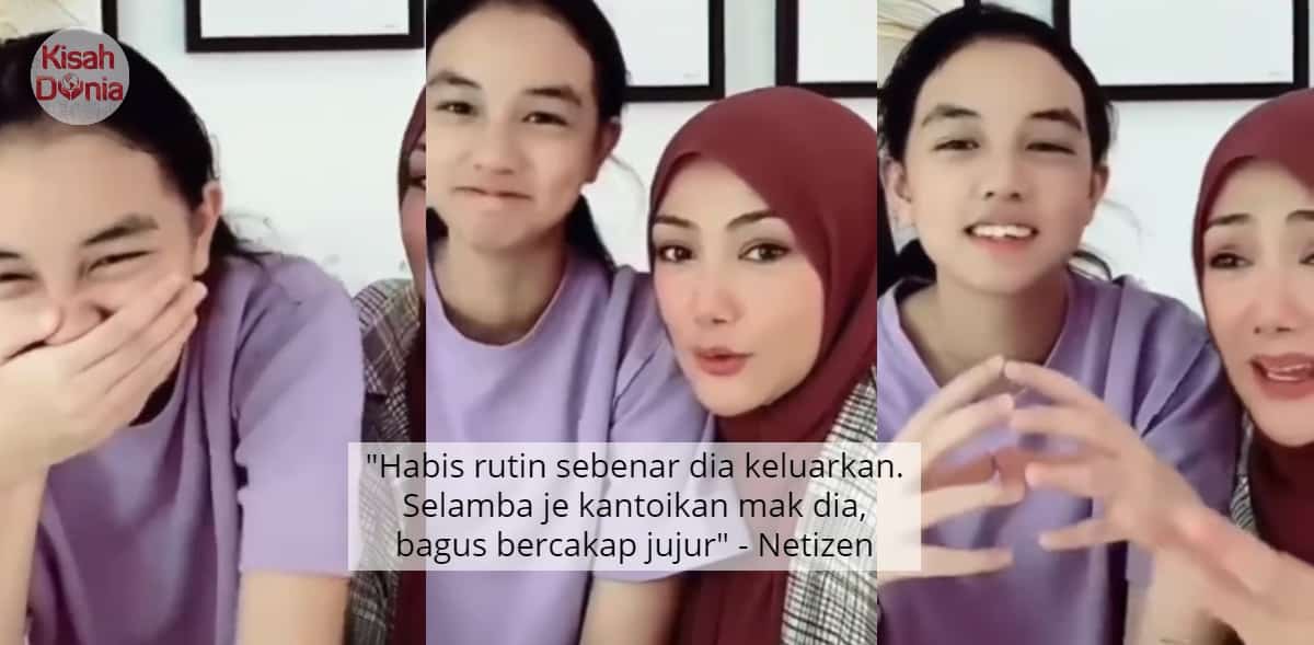 Tipu Rutin Tiap Pagi Ke Pasar, Anak Kantoikan Erra Fazira- "You're So Fake Mom" 6