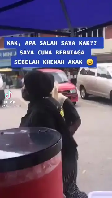 Akhirnya Peniaga Keropok Lekor Dedah Punca Terbalikkan Barang Gerai Laksa