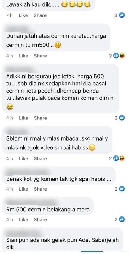 Tawar Durian Kampung RM500 Sebiji, Pemuda Beri Alasan Jatuh Tak Cecah Tanah 7