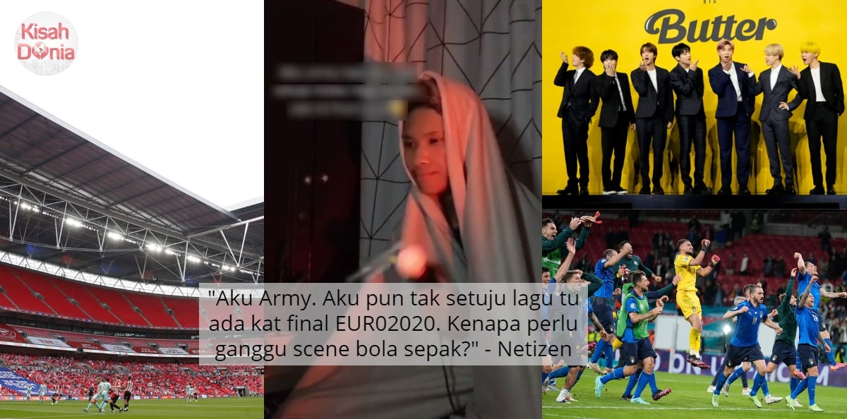 Lagu BTS Juara Undi Opening Final EURO2020? Peminat Bola