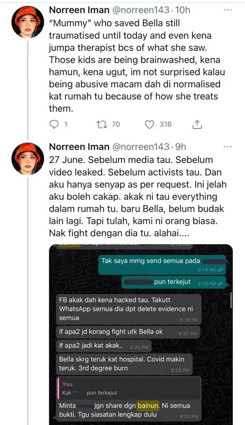 “Rasa Malu Sebab Aku Senyap” -Norreen Akui Pernah Lihat Penghuni Dilayan Buruk