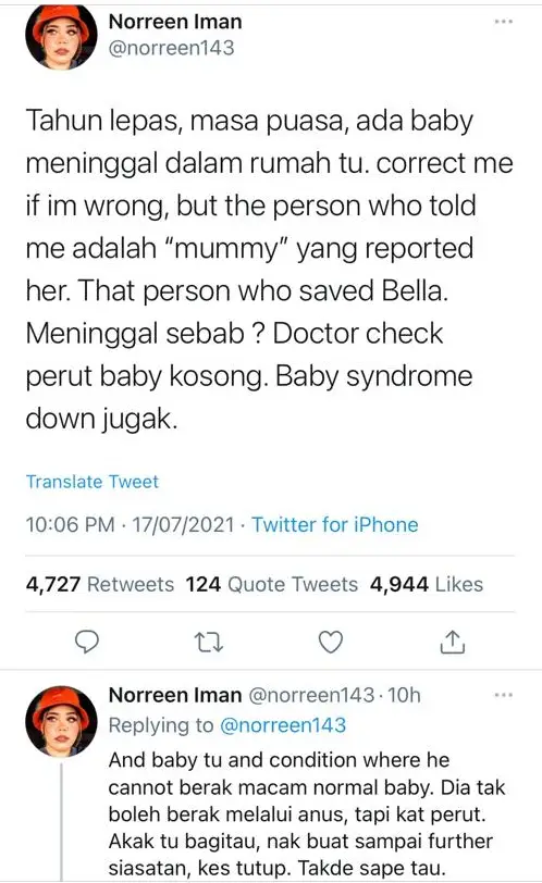 “Rasa Malu Sebab Aku Senyap” -Norreen Akui Pernah Lihat Penghuni Dilayan Buruk