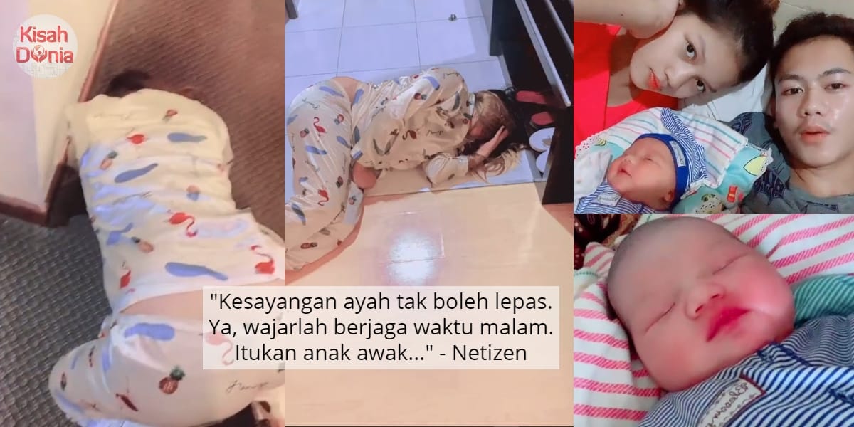 [VIDEO] Viral Suami Ketawakan Isteri Contraction, Baby Lahir Langsung Tak Lepas 10