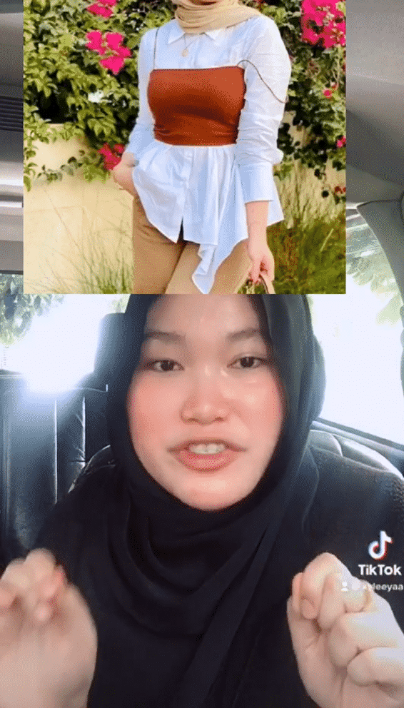 Trend Hijabis Pakai Baju Ala Singlet Di Luar, Gadis Tegur-"Tak Manislah Sayang" 2