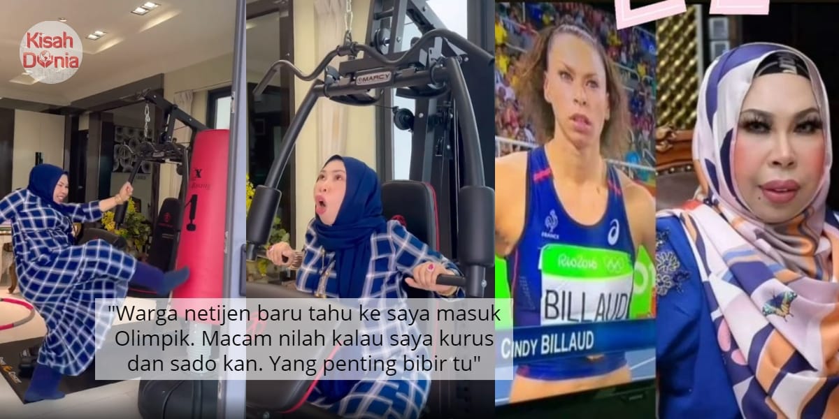 Tak Sangka Kantoi 'Join' Olimpik, DSV Terus Menayang Rutin Training Dalam Rumah 4