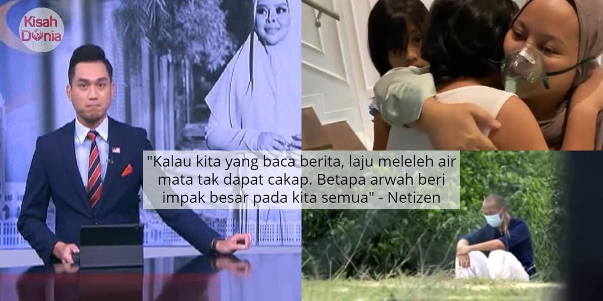 Penyampai Berita Sebak, Suara Bergetar Part Siti Sarah Tak Sempat Tatap Baby 7