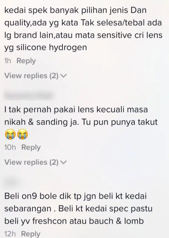 Gadis Pakai Contact Lens Murah Beli Online, Lihat Apa Yang Terjadi Pada Matanya