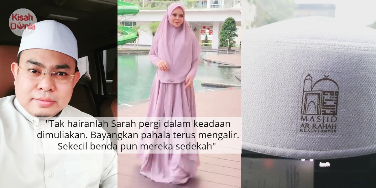 Terdedah 1 Lagi Amal Jariah Siti Sarah, Ustaz Bocorkan 'Rahsia' Sebalik Kopiah 9