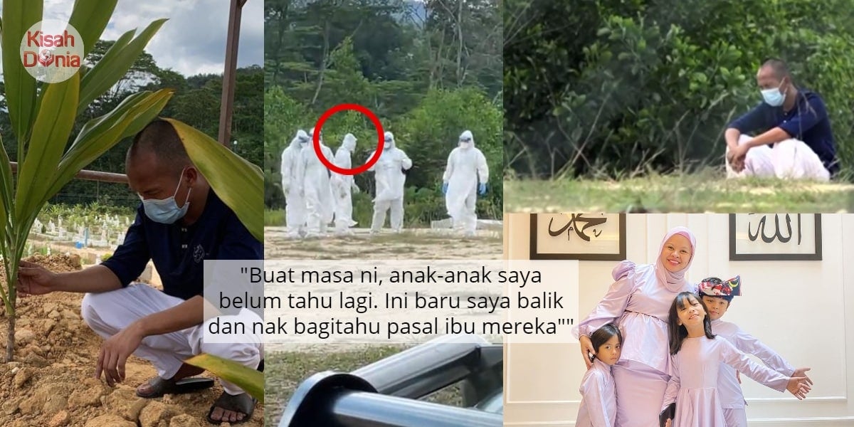 Shuib Duduk Termenung Lepas Kebumikan Siti Sarah, Akui Belum Beritahu Anak-Anak 6