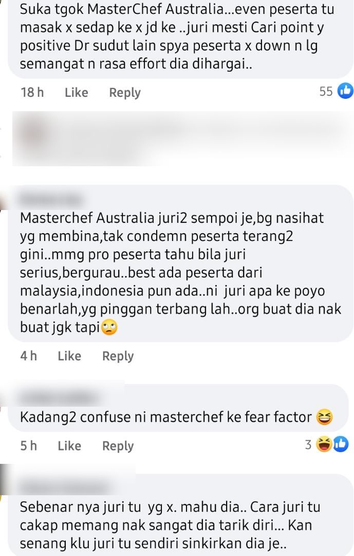 Muka Ketat & Komen Pedas, Netizen Bandingkan Masterchef Indonesia VS Australia 5