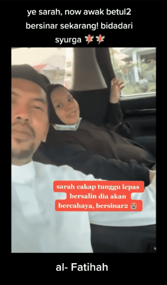 MUA Bella Upload Video Lama Siti Sarah -"Tunggu Bersalin Nanti Lagi Bersinar" 4