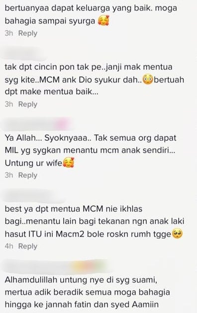 "Terima Kasih Cinta Anak Ibu"- Sayang Menantu, Mentua Suprise Cincin Emas Besar 5