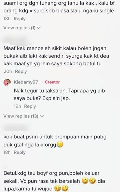 Jangan Follow Media Sosial Laki Orang, Wanita Tegur "RM10 Kadang Minta Bini" 4