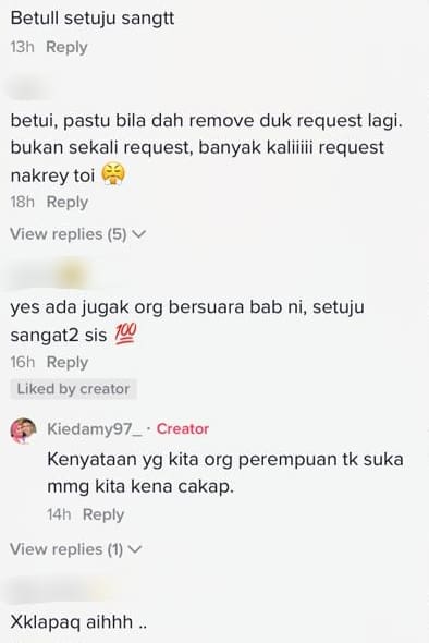 Jangan Follow Media Sosial Laki Orang, Wanita Tegur "RM10 Kadang Minta Bini" 3