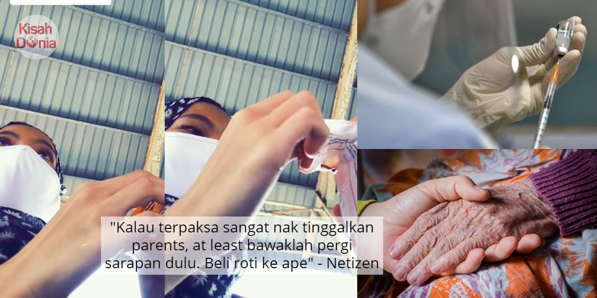 Jam 12PM Belum Sarapan, Anak Tinggalkan Ibu Usia 74 Tahun Urus Vaksin Sendiri 3