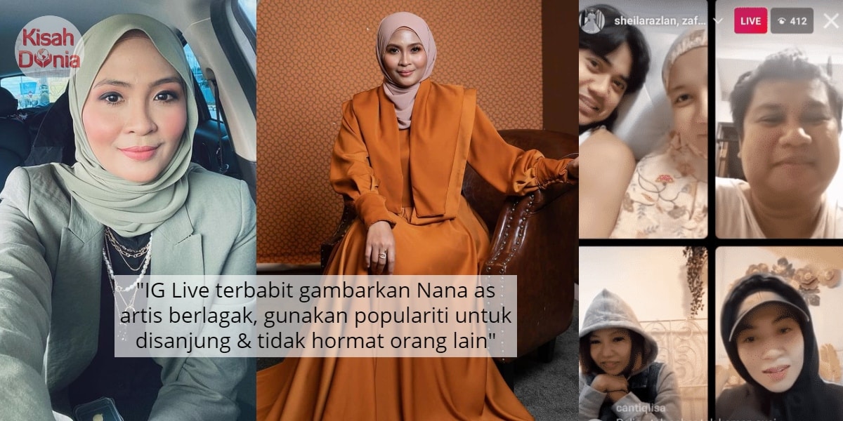 Tuntutan Naik RM2.5j, 5 BFF Diminta Mohon Maaf Pada Nana Secara Akhbar & Live 14