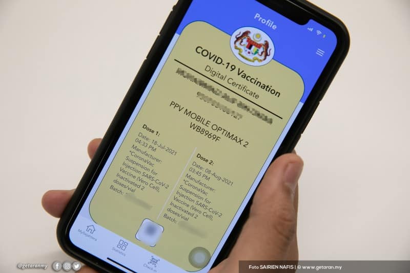 Teringin Shopping & Makan Luar, Anti-Vax Tak Malu Nak Pinjam Sijil Vaksin Kawan 3 Teringin Shopping & Makan Luar, Anti-Vax Tak Malu Nak Pinjam Sijil Vaksin Kawan 3