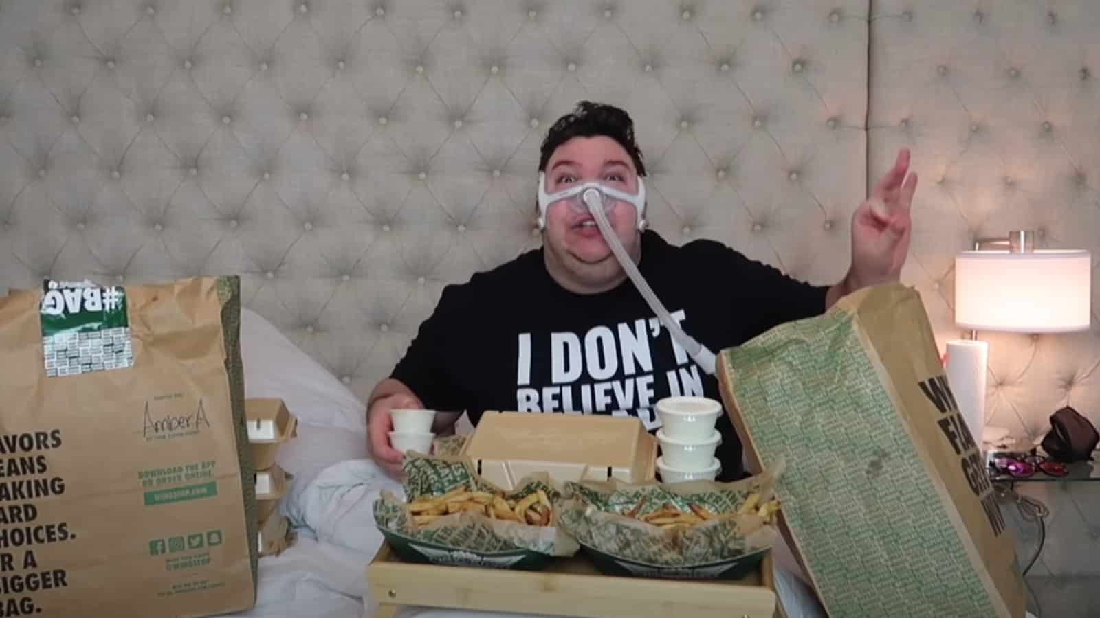 [VIDEO] Dulu Vegan, Lelaki Kemaruk Kumpul View Mukbang Terlantar Hidap Obesiti 4