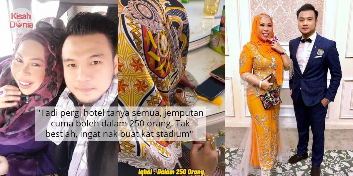 Mahu Langsung Wedding DSV Di Stadium, Iqbal Sedih Tak Boleh Jemput Ramai Tetamu 2
