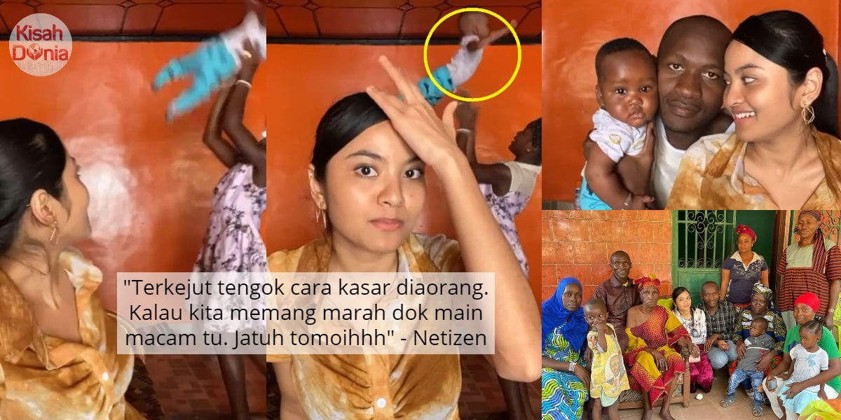 Bahagia Duduk Afrika, Wanita Seriau Cara Orang Sana Jaga Anak-"Hang Dok Baling" 5