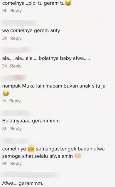 Baby Afwa Masuk Live Makeup TokTi, Tergelak Ramai Komen Muka Copy Paste Datuk K