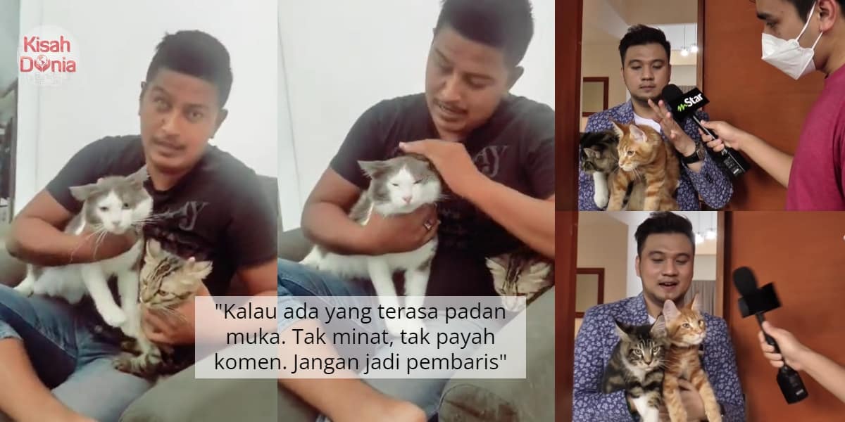 [VIDEO] Iqbal Tayang Kucing Mahal, Lelaki Ini 'Gebang' Parodikan Babak Sama 5