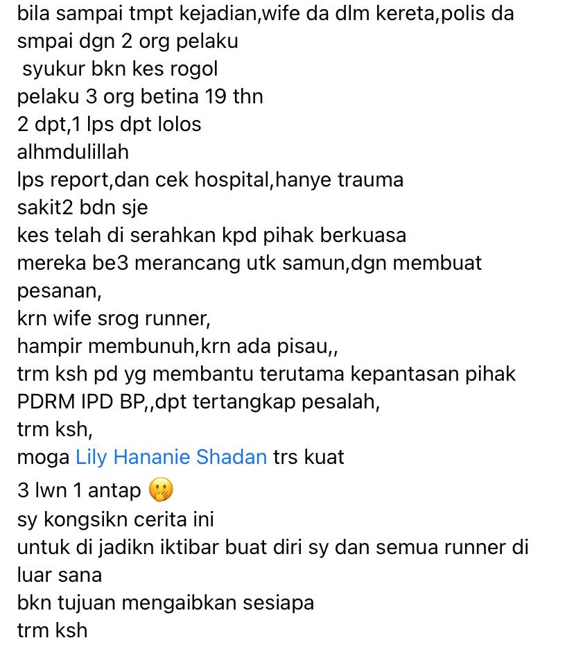 Dapat Order Suprise Delivery, Peniaga Cemas Ditarik Masuk 3 Penyamun ‘19 Tahun’