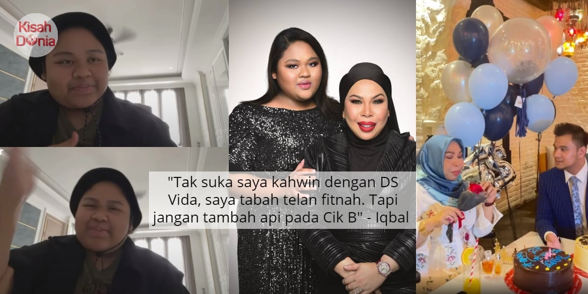 Cik B ‘Meremang’ Dengar Dialog Sweet Iqbal Pada DSV-“Bila Masa Saya Anak Dia?”