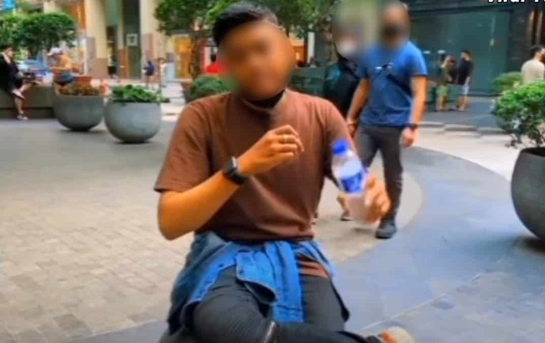 Tiru Content Ala Barat Acah Tampar Orang Awam, Youtuber Viral Kini Dicari Polis