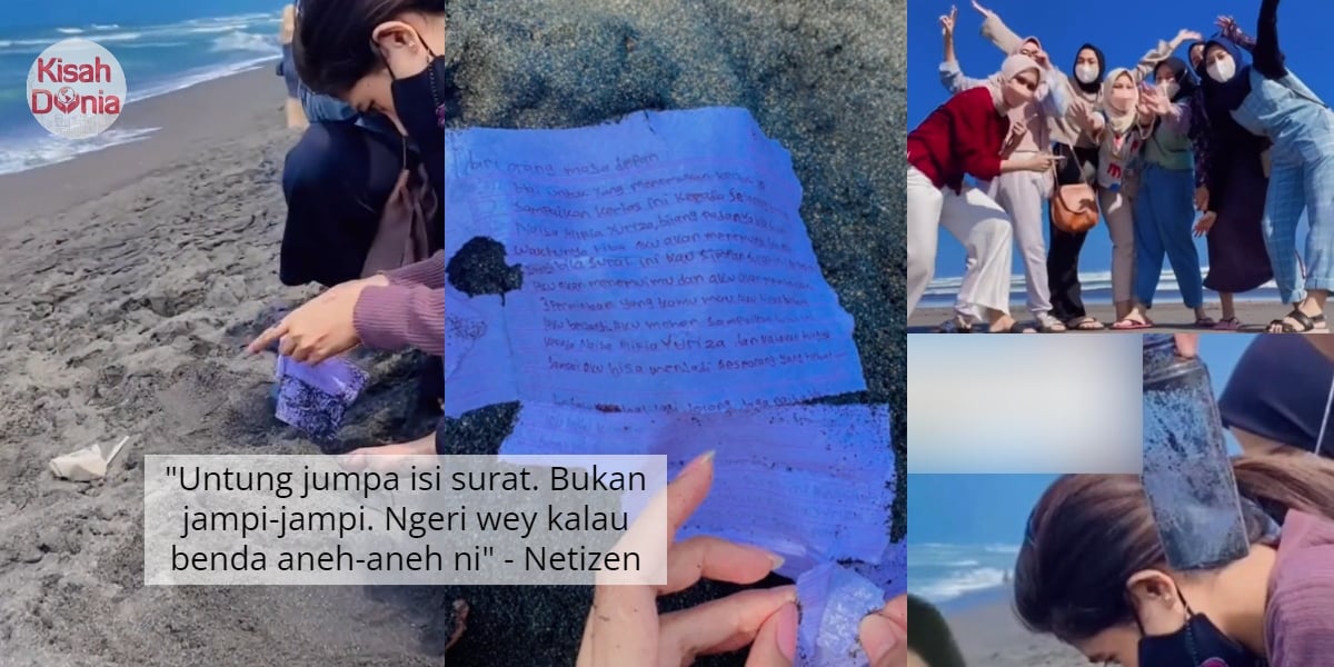 Timbul Di Pantai, Geng BFF Buat ‘Kerja Gila’ Buka Botol Surat Cinta Tahun 2015