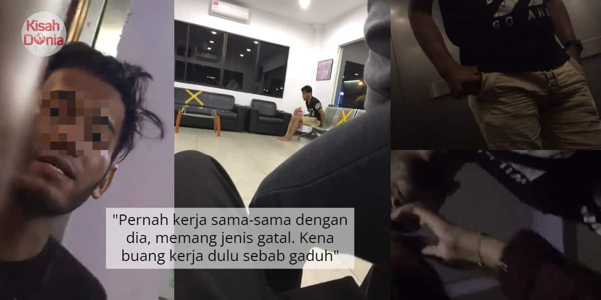 [VIDEO] Main Tutup Lif, Food Rider 'Miang' Pegang Anak Dara Orang Dicekup Polis 3