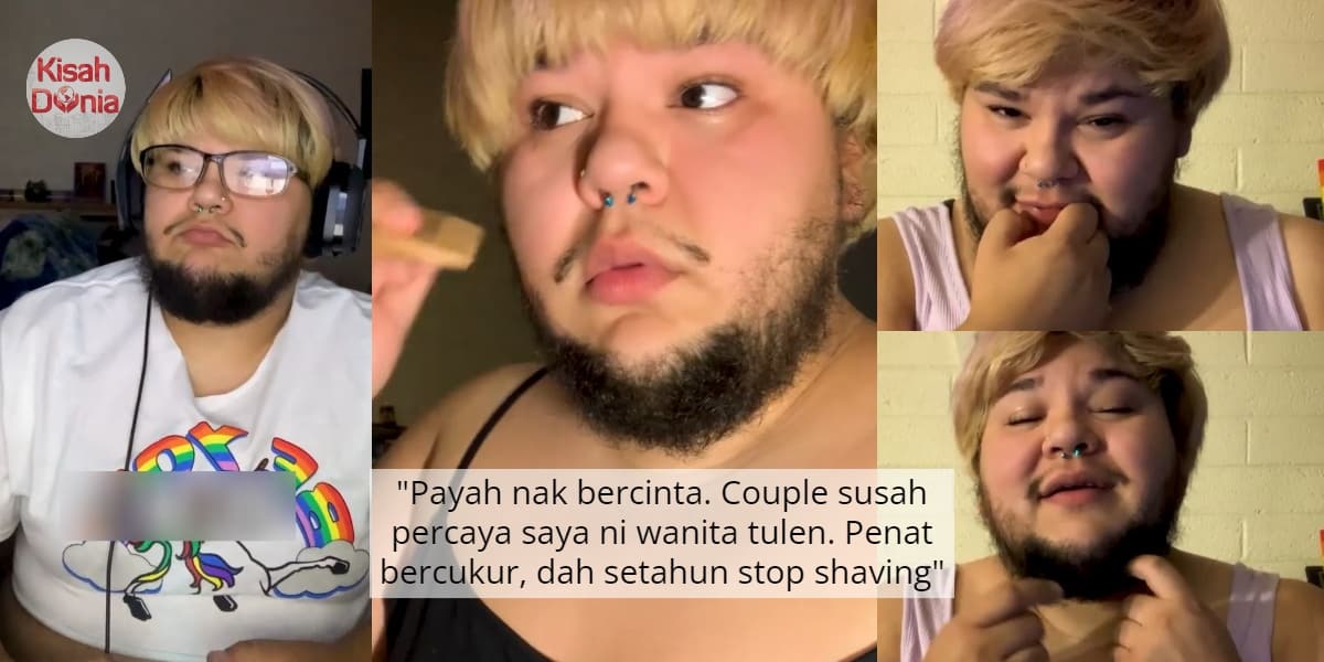 [VIDEO] Tak Pernah Datang Haid, Gadis Berjambang Sejak 13 Tahun Dedah Realiti
