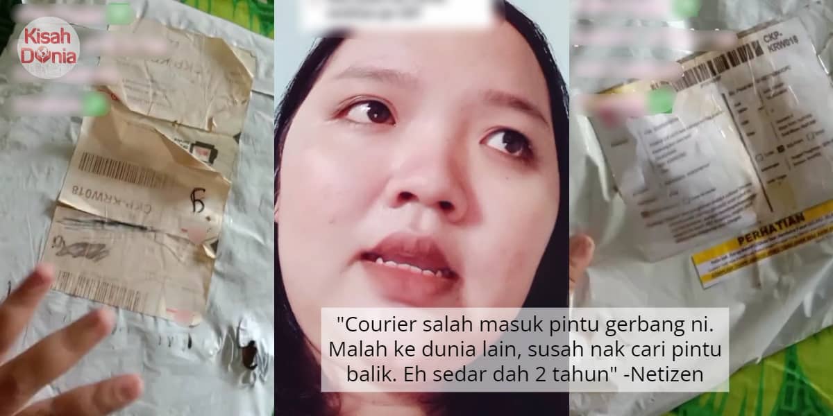 Beli Korset Untuk Ibu Berpantang, Abang Courier Lupa Lalu Hantar Lepas 2 Tahun 3