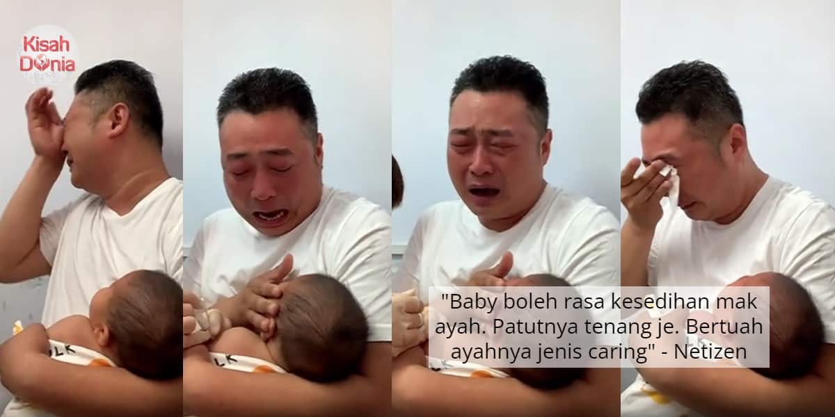 [VIDEO] Tak Tergamak Nak Pandang, Ayah Nangis Teruk Bawa Bayi 3 Bulan Disuntik 6