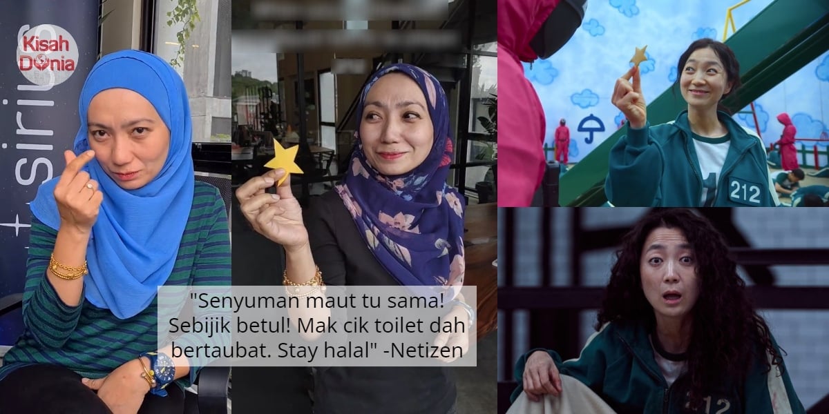 [VIDEO] Wanita Malaysia Viral, Wajah 99% Mirip Watak Pemain 212 'Squid Game' 1
