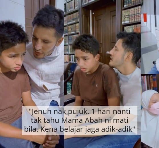 "Nak Syurga Kena Masuk Sini"-Datuk Aliff Buntu Anak Nangis Enggan Masuk Tahfiz 6 "Nak Syurga Kena Masuk Sini"-Datuk Aliff Buntu Anak Nangis Enggan Masuk Tahfiz 6