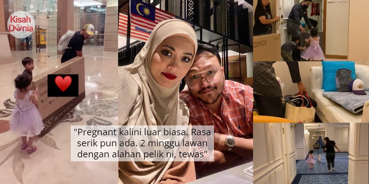 Melayan Isteri Loya Duduk Rumah Sendiri, Sam Angkut TV Terus Pindah Duduk Hotel 1