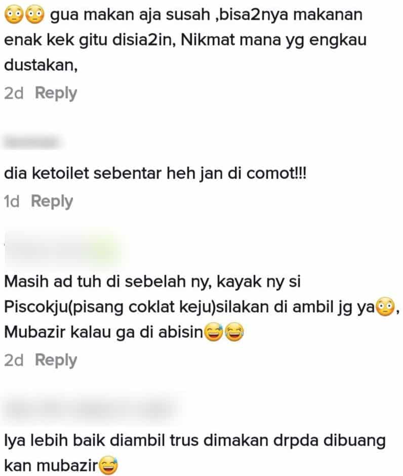 Kentang Penuh Sepinggan, Geng Lelaki Tak Malu Rembat Sisa Makanan Meja Sebelah