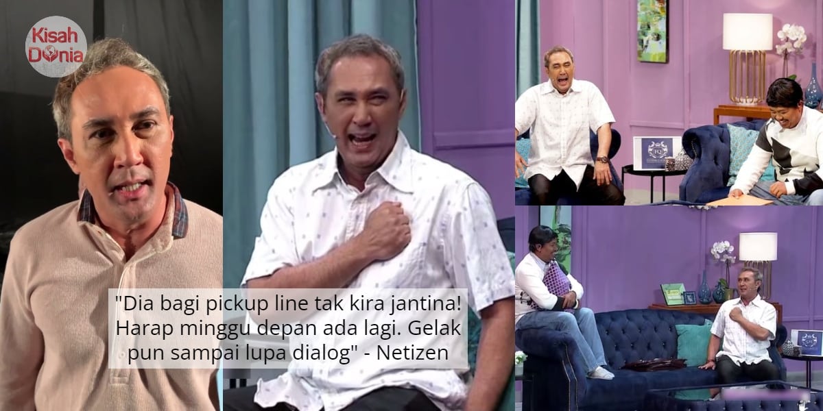 "Ajer Gila"-Nervous Muncul Di Sepahtu Reunion, Roy Azman Bagi Rahim Pickup Line 9